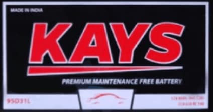 Kays battery logo